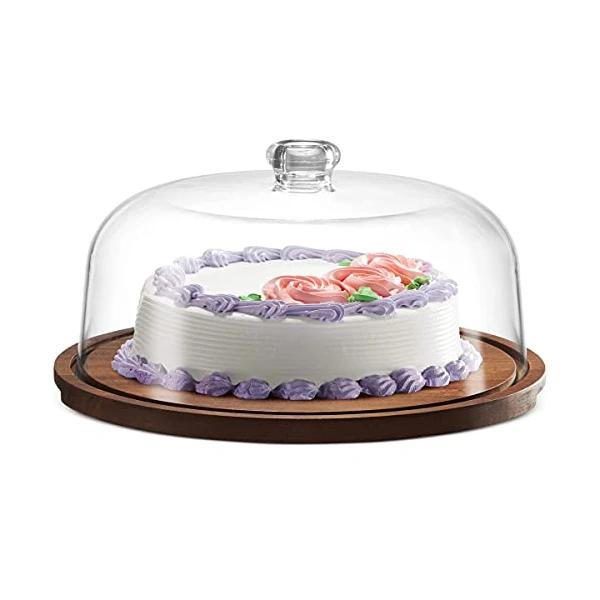 Cake Stand with Dome and Lid