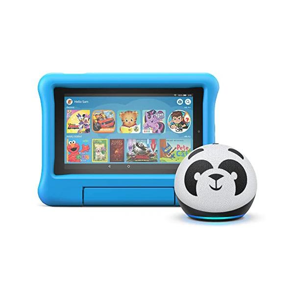 Fire 7 Kids Tablet + Echo Dot Kids Bundle