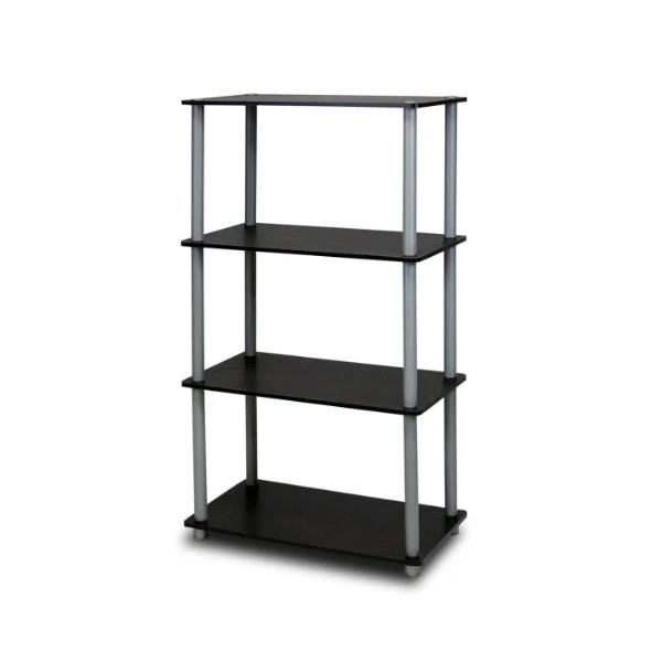 Furinno Turn-N-Tube 4-Tier Multipurpose Shelf Display Rack