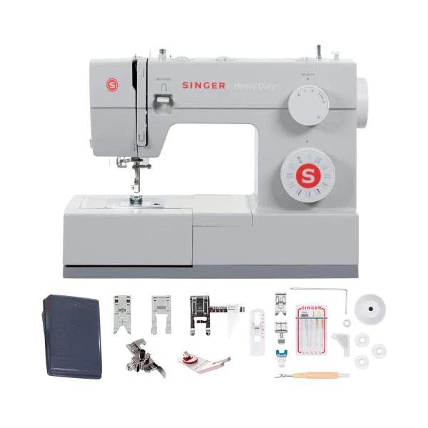 Singer Heavy Duty Sewing Machine And Accessory Bundle