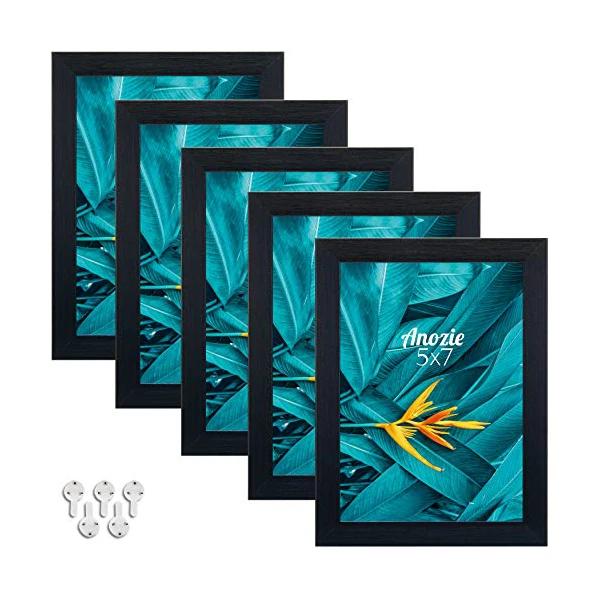 Pack of 5 Picture Frames (3 Colors)