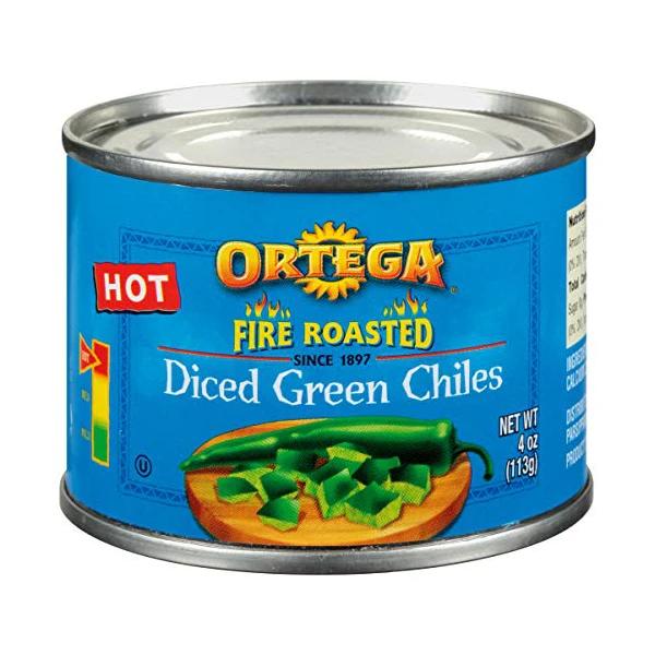 Pack of 24 Ortega Diced Green Chile