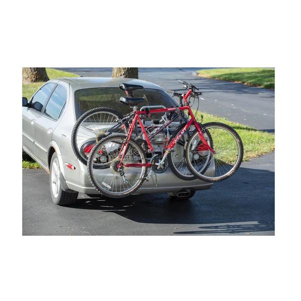 Hyper Tough Trunk-Mounted Aluminum 2-Bike Carrier