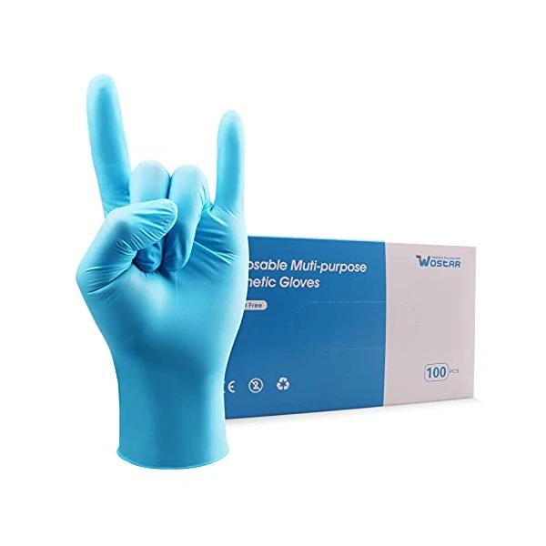 Pack of 100 Latex Free Disposable Gloves