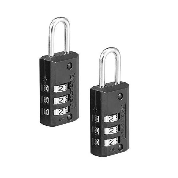 2 Pack Of Master Lock Set Your Own Combination Luggage Lock