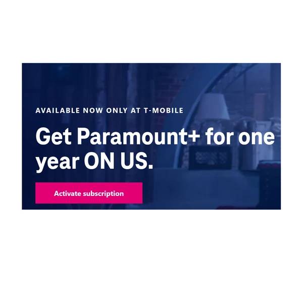 T-Mobile/Sprint Postpaid Customers: Get A Free Year Paramount+ Subscription