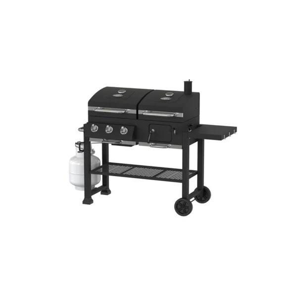 Expert Grill 3 Burner Gas and Charcoal Combo Grill