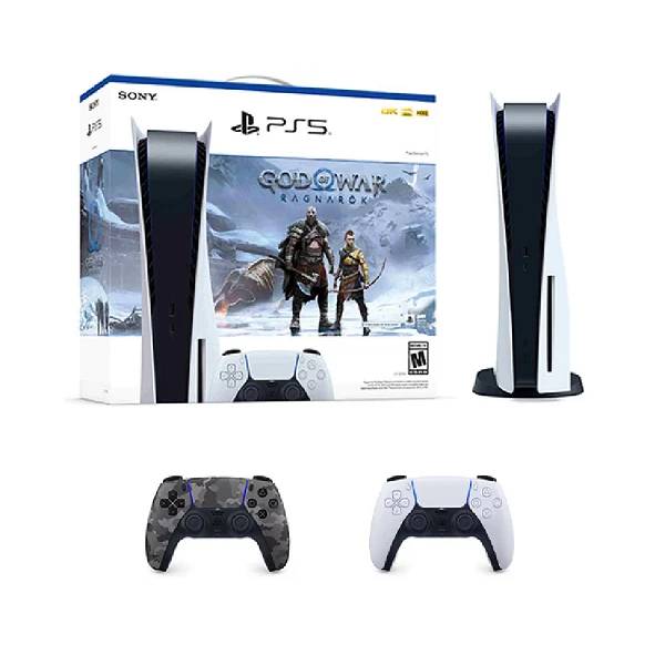 PlayStation 5 Console God of War Ragnarok Bundle + PlayStation 5 DualSense Wireless Controller