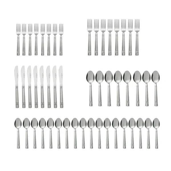 49 Piece Stainless Steel Flatware Sets