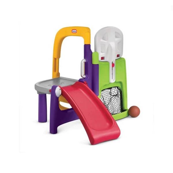 Little Tikes 4-in-1 Fold Away Climber with Basketball Hoop